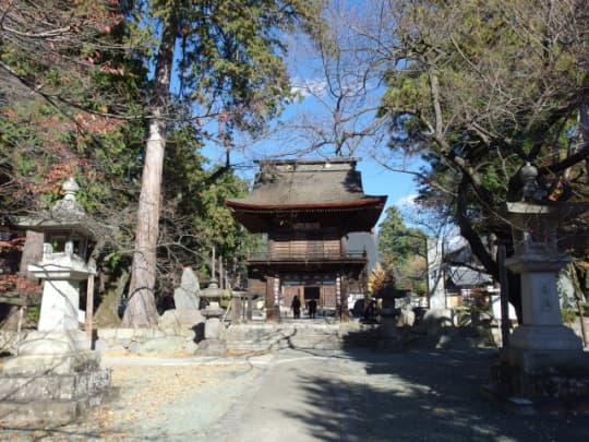 恵林寺　山門