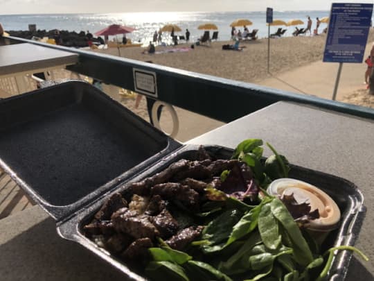 Steak Shackのステーキ