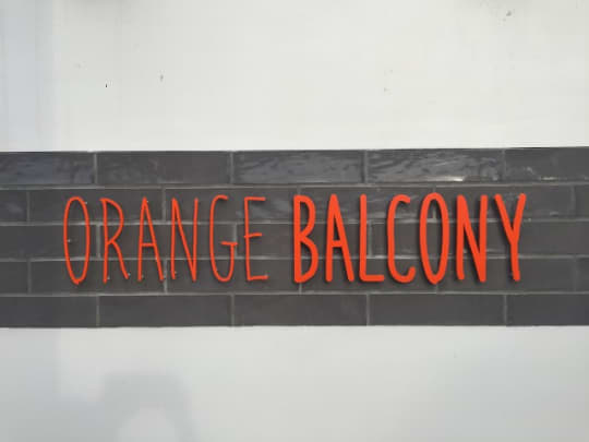 ORANGE BALCONY