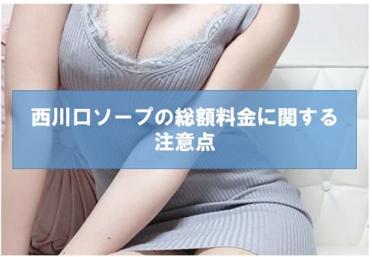 西川口ソープの総額料金に関する注意点