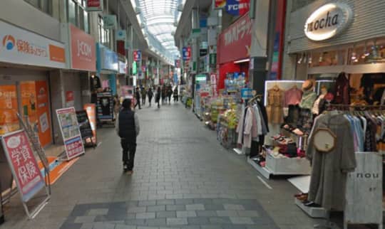 高円寺駅から南にある商店街