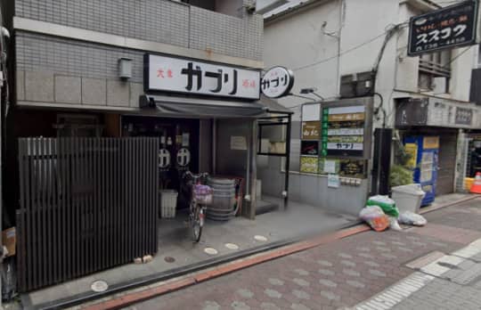 パイの巣の店舗前