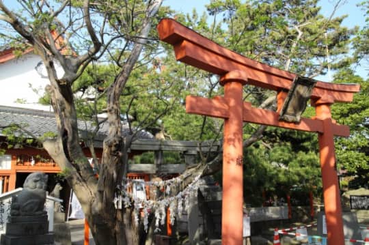 湊稲荷神社　鳥居