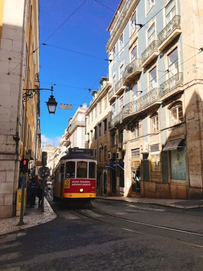 イタリアのリスボンの街並み