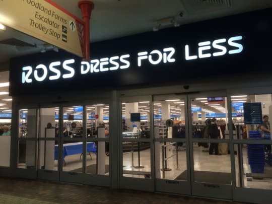 Ross dress for less