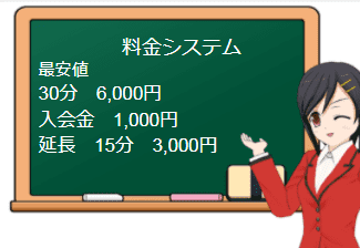 白いぽっちゃりさんの料金システム