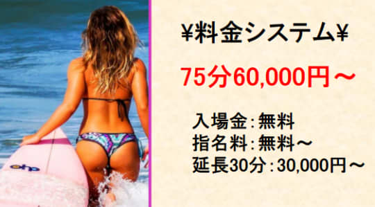 高級派遣倶楽部 BARON～バロン～の料金システム