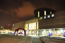 函館駅　夜