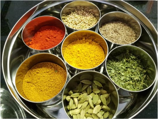 インドのスパイス