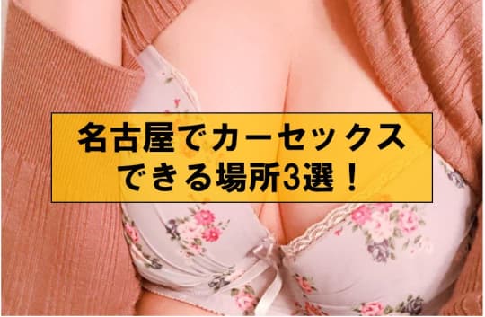 名古屋でカーセックスできる場所3選！