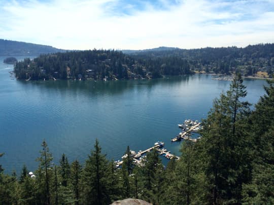 ディープコーブの風景