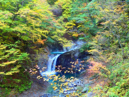 西沢渓谷の絶景