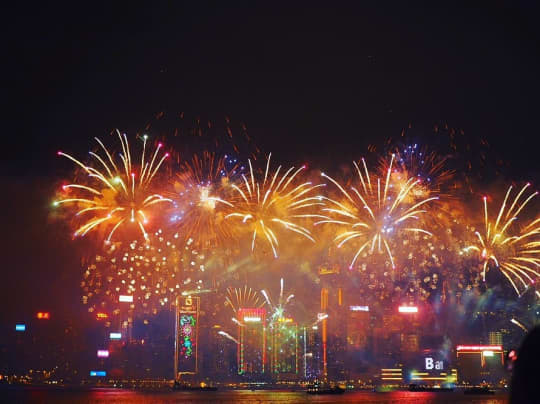 香港年末年始カウントダウン