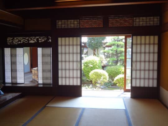 重要文化財「上芳賀家住宅」内部