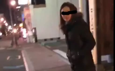 立ちんぼの女性