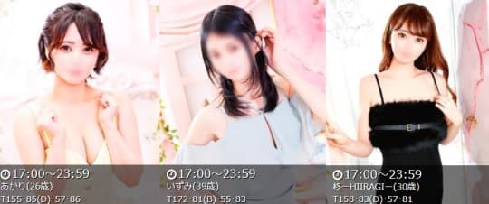 在籍女の子の傾向