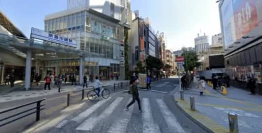 京急川崎駅　中央口