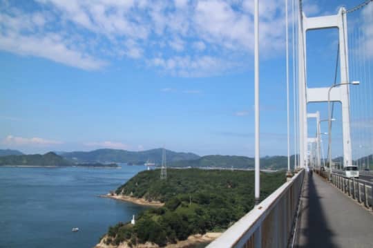 来島海峡大橋　馬島入口