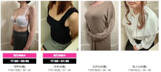 ドリアナ～ドリルアナル舐め専門店～_女性一覧