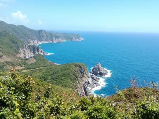 奈留島の海岸