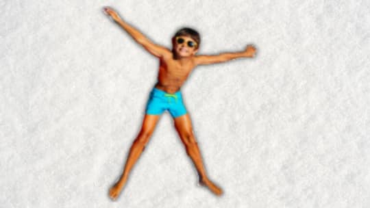 雪ダイブ　イメージ