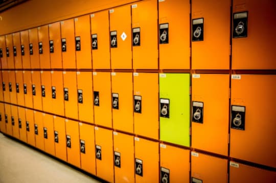 ロッカーの画像