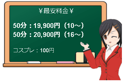 【コスパラ】の料金表