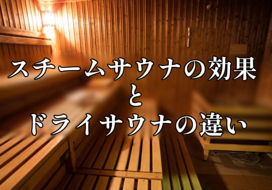 スチームサウナ 整わない