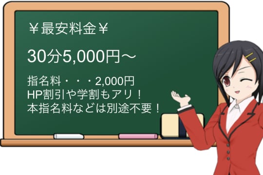 クロスの料金表