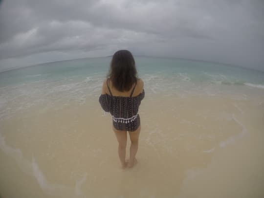 雨季のバンブー島