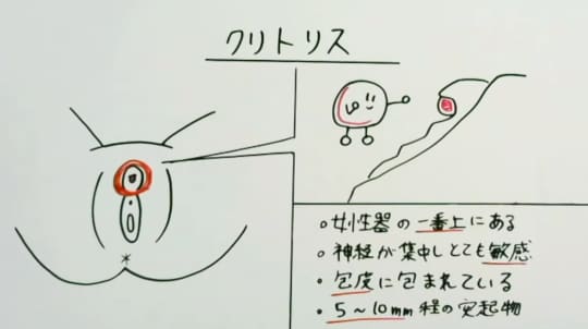 クリトリスでイク