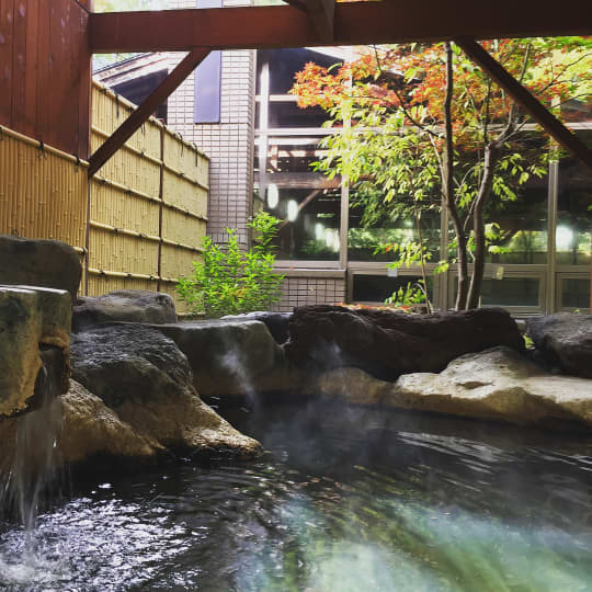 もみの湯露天風呂