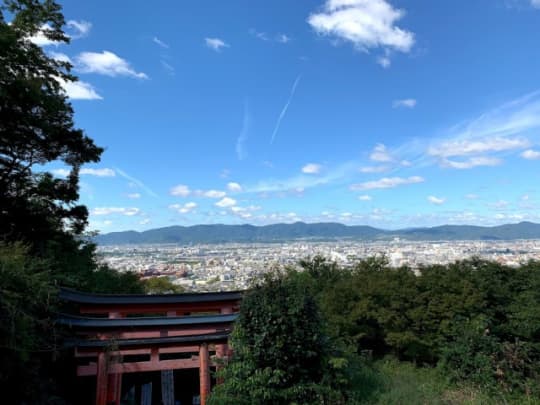 千本鳥居景色