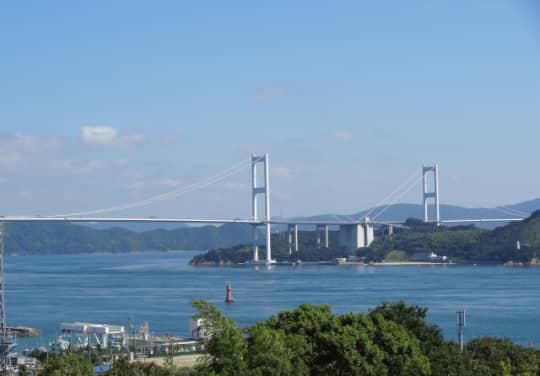 最長の「来島海峡大橋」