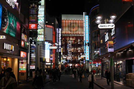 夜の渋谷