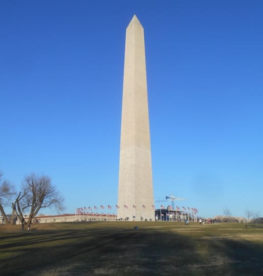 ワシントンDCのワシントン記念塔