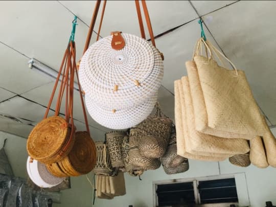 Rattan bags in divisoria price store