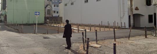 何もない交差点