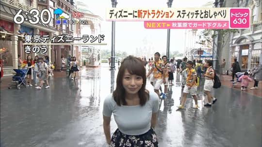 宇垣美里　おっぱい