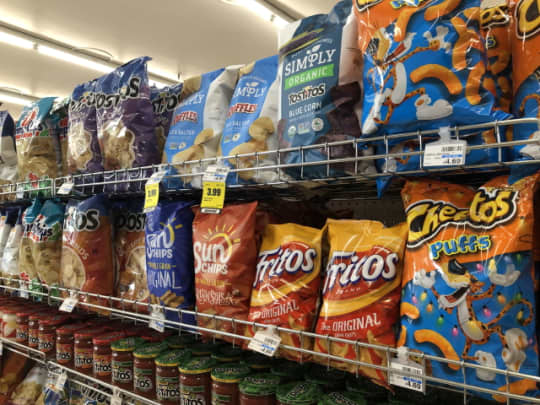 アメリカのスナック