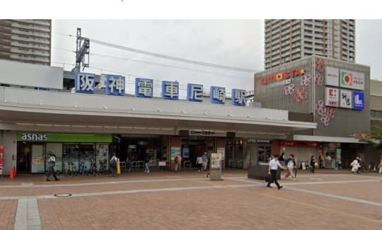 お店の行き方1_尼崎駅