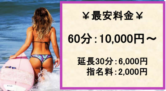 熟女デリヘル10,000円の料金表