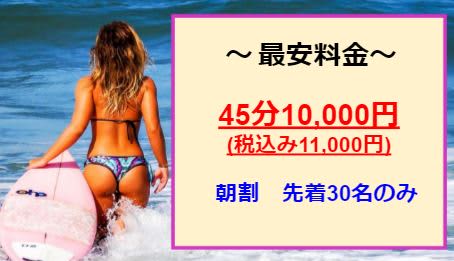 ビギナーズ神戸の料金表