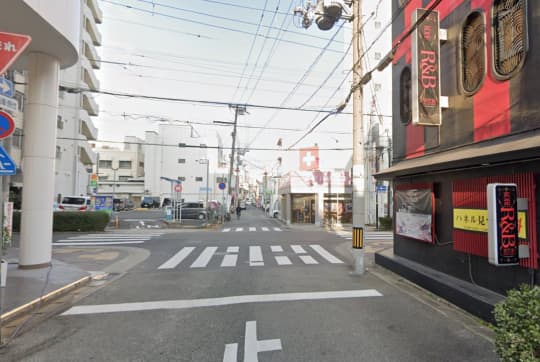 福原のソープ"123Q"への行き方