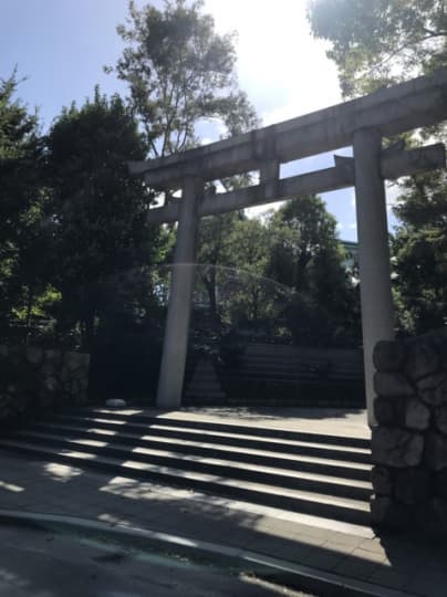 豊国神社鳥居