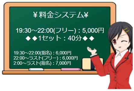 黒崎OIRANの料金表