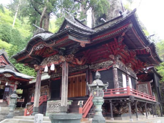 榛名神社　社殿