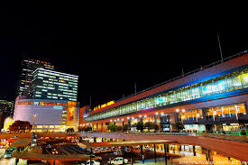 仙台駅　夜