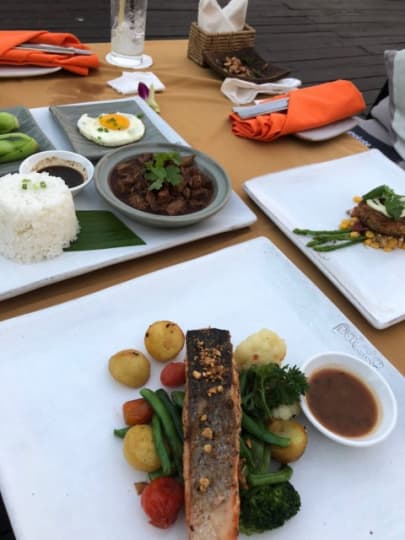 Lynnaya Urban River Resort & Spa　料理