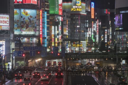 夜の東京